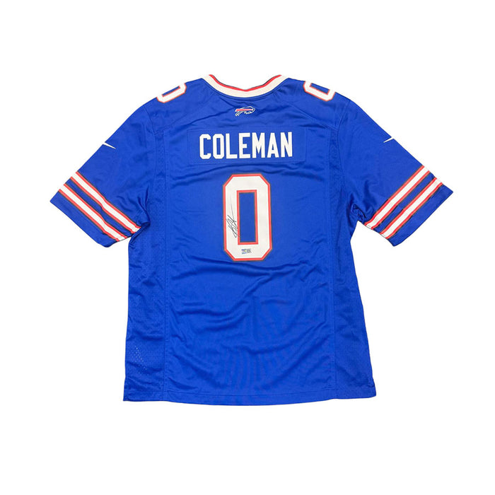 Keon Coleman Signed Buffalo Bills Nike Game Player Blue Jersey