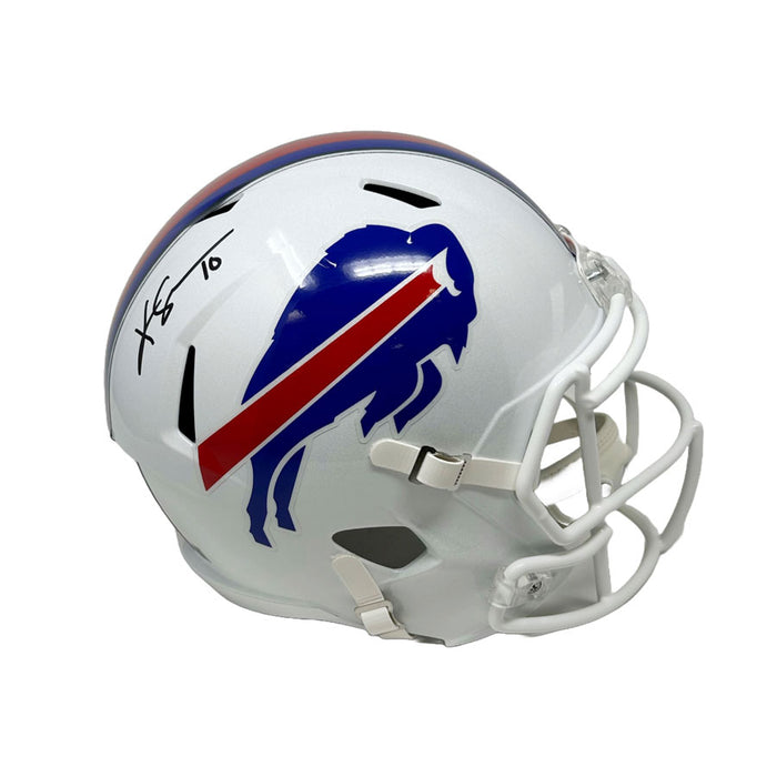 Khalil Shakir Signed Buffalo Bills Full Size 2021 Speed Replica Helmet