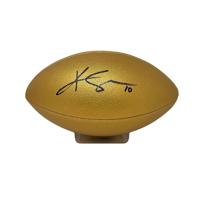 Khalil Shakir Signed Gold Wilson Replica Football