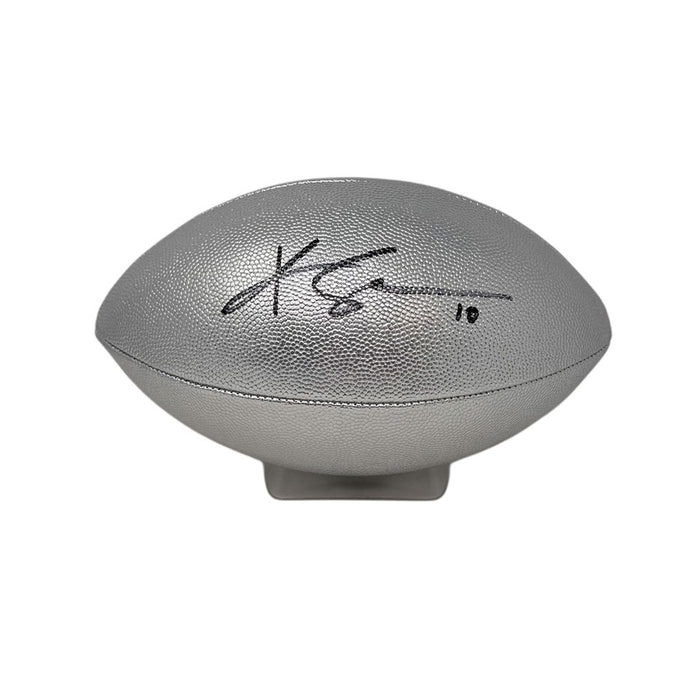 Khalil Shakir Signed Silver Wilson Replica Football