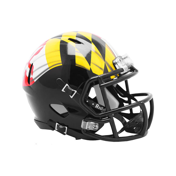 University of Maryland Riddell Speed Mini Helmet