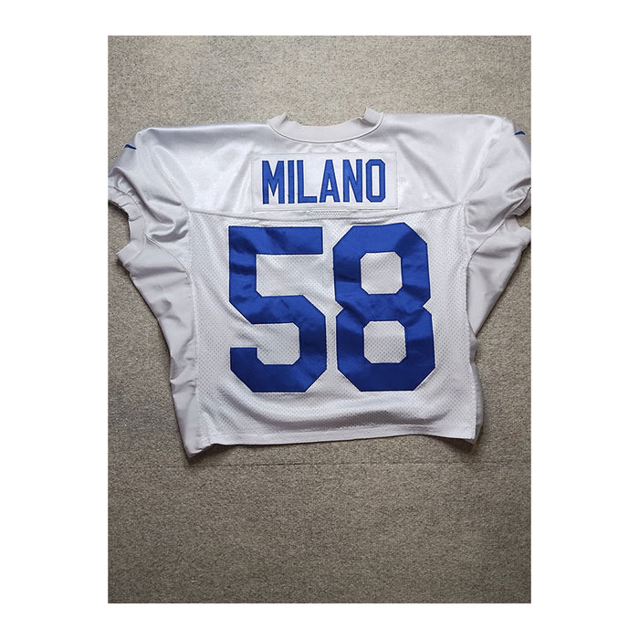 Matt Milano Authentic 2019 White Practice Jersey