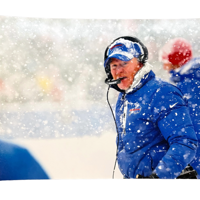 Sean McDermott Unsigned In Snow 8x10 Photo