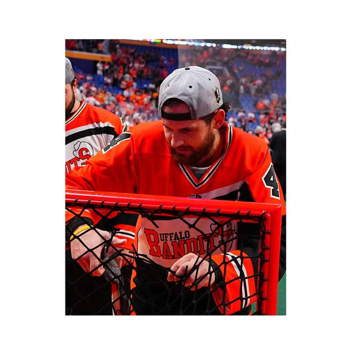 PRE-SALE: Ian Mckay Signed Cutting Net Photo PRE-SALE TSE Buffalo 