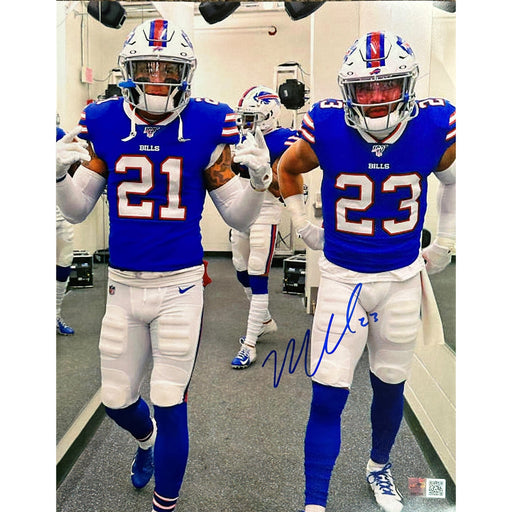 Micah Hyde Signed Pre-Game Tunnel with Jordan Poyer 11x14 Photo Signed Photos TSE Buffalo 