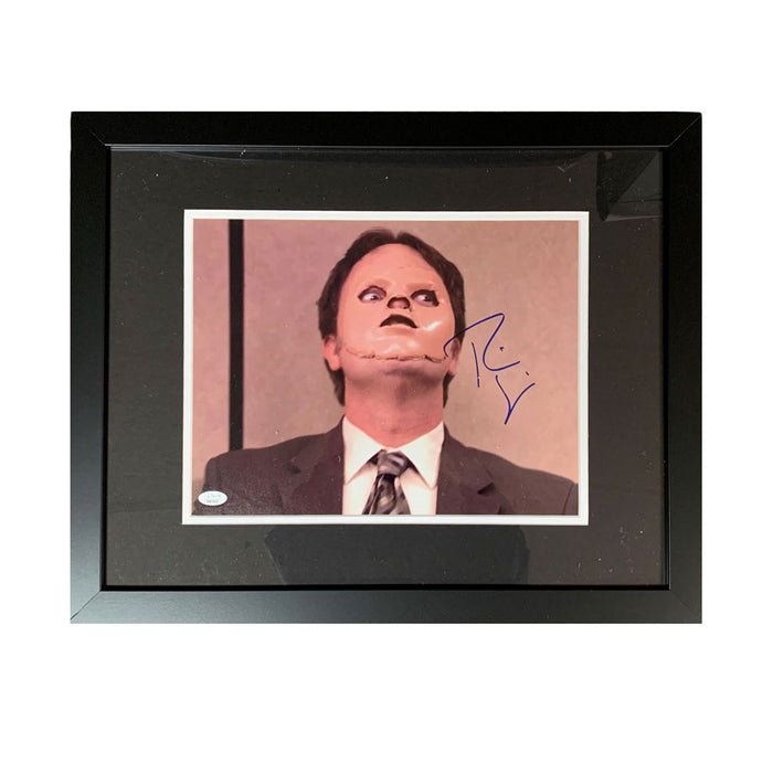 Rainn Wilson Signed (mask) 11x14 Photo - Professionally Framed