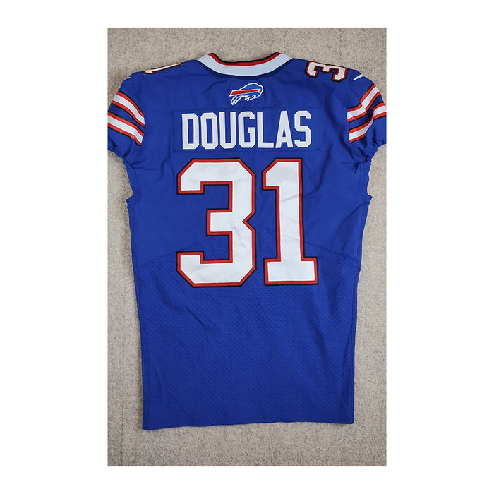 Rasul Douglas Authentic Game Used Home Jersey