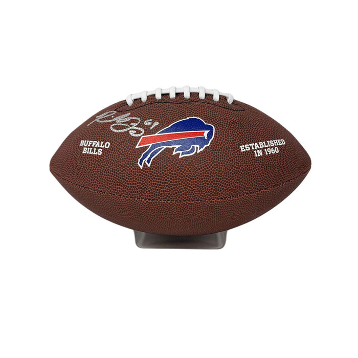 Reid Ferguson Signed Buffalo Bills Wilson Replica Football