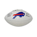 Reid Ferguson Signed Buffalo Bills White Logo Football with "Bills Mafia" Signed Footballs TSE Buffalo 