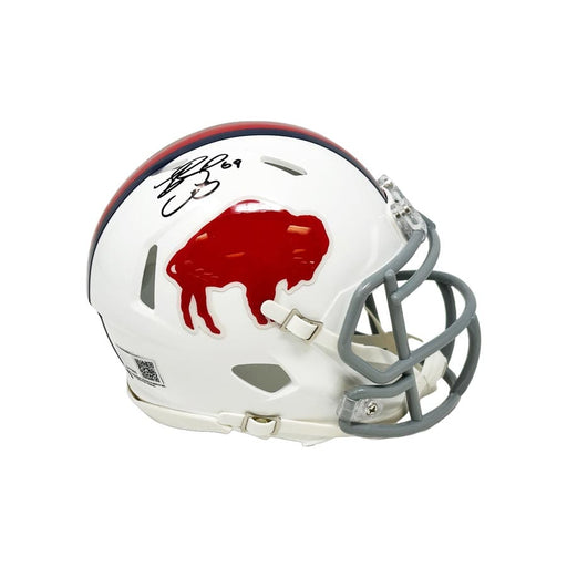 Reid Ferguson Signed Standing Buffalo Speed Mini Helmet Signed Mini Helmets TSE Buffalo 