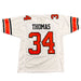 Thurman Thomas Signed Custom White College Jersey Custom Jerseys TSE Buffalo 