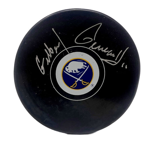 Gilbert Perreault Signed Buffalo Sabres Autograph Puck Signed Hockey Puck TSE Buffalo 