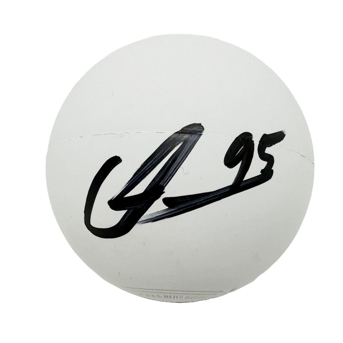 Chase Fraser Signed White Lacrosse Ball Signed Lacrosse Balls TSE Buffalo 