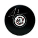 Ukko-Pekka Luukkonen Signed Buffalo Sabres Goathead Autograph Puck Signed Hockey Pucks TSE Buffalo 