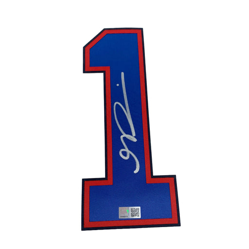 Gabriel Davis Signed Blue Authentic Jersey Number #1 CLEARANCE TSE Buffalo 