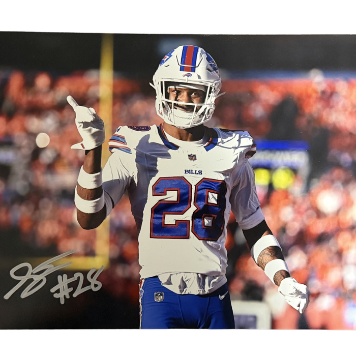 Sam Franklin Jr Signed Pointing Up 8x10 Photo