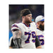 PRE-SALE: Spencer Brown Signed Blue Mouth Piece Photo PRE-SALE TSE Buffalo 