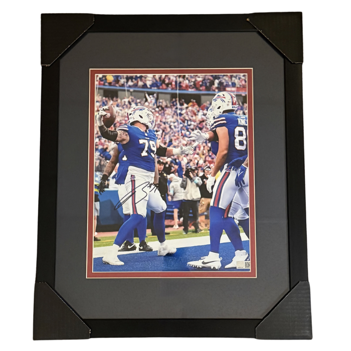 Spencer Brown Spike Celebration Signed 11x14 Photo Professionally Framed