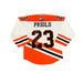 Steve Priolo Signed Buffalo Bandits White ProJoy Jersey with Back 2 Back NLL Champs Signed Jerseys TSE Buffalo 