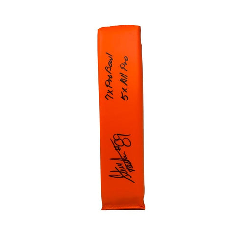 Steve Tasker Signed Replica Pylon with "7X Pro Bowl" and "5X All Pro" Signed Pylons TSE Buffalo 