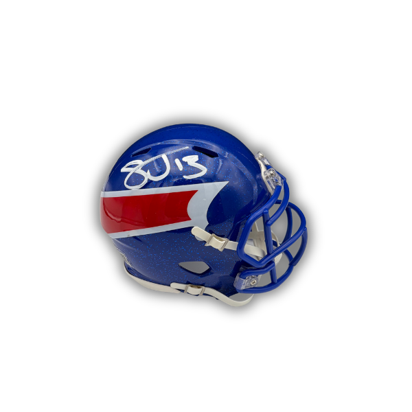 Stevie Johnson Signed Buffalo Bills Nickel City Alternate Speed Mini Helmet