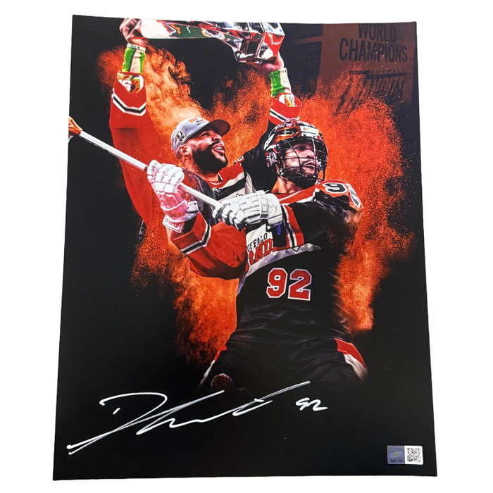Dhane Smith Signed Color Burst Collage Photo