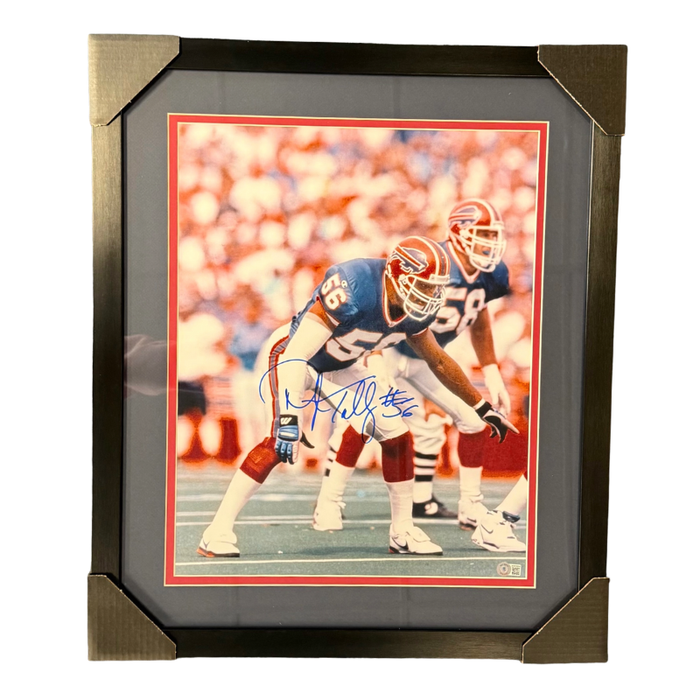 Darryl Talley Ready in Blue 16x20 Photo Professionally Framed