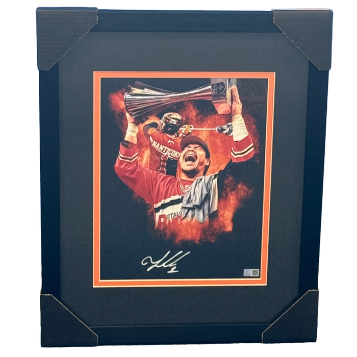 Tehoka Nanticoke Signed Color Burst Collage 11x14 Professionally Framed Photo