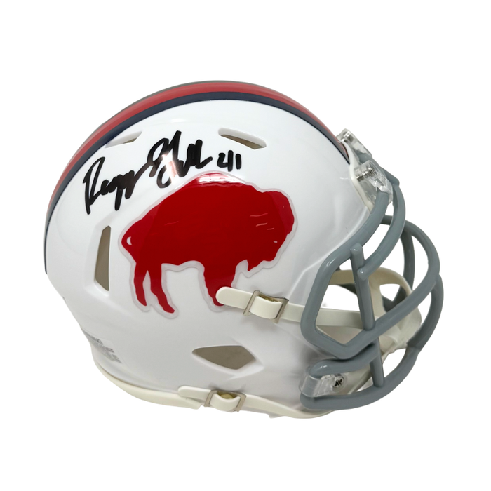 Reggie Gilliam Signed Buffalo Bills Standing Buffalo Speed Mini Helmet
