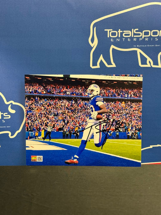 Facebook Auction: Tyrell Shavers Signed Reaching End Zone vs Jets 8x10 Photo