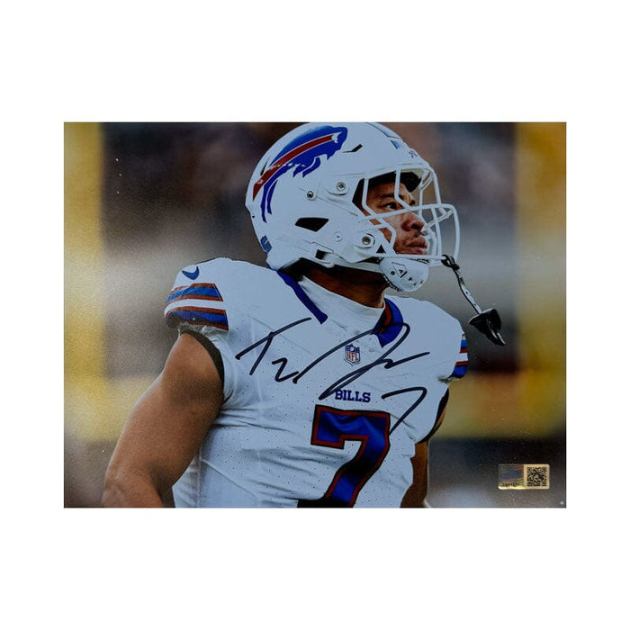 Taron Johnson Signed Close-up in White 8x10 Photo Signed Photos TSE Buffalo 