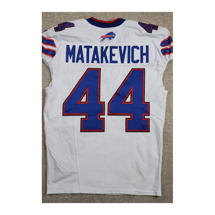 Tyler Matakevich Authentic Game Used Away Jersey