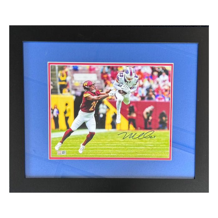 Micah Hyde Signed Interception vs Commanders 11x14 Photo Professionally Framed