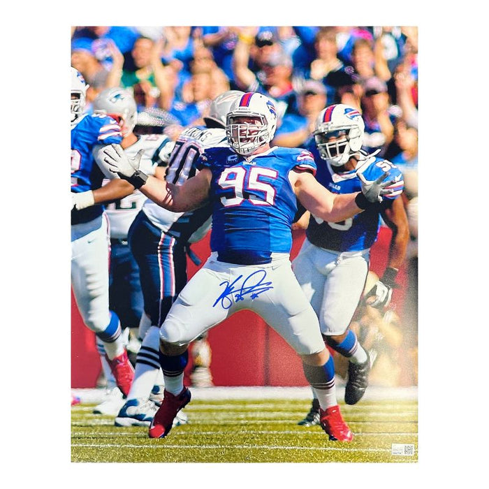 Kyle Williams Signed Arms out Sack Celebration 16x20 Photo