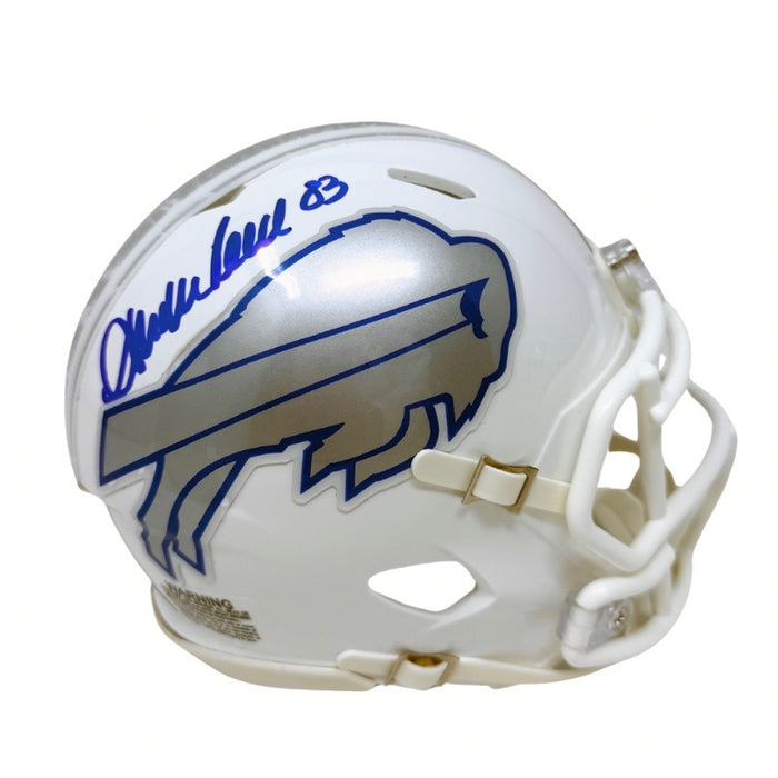 Andre Reed Signed Buffalo Bills Rivalries Speed Mini Helmet