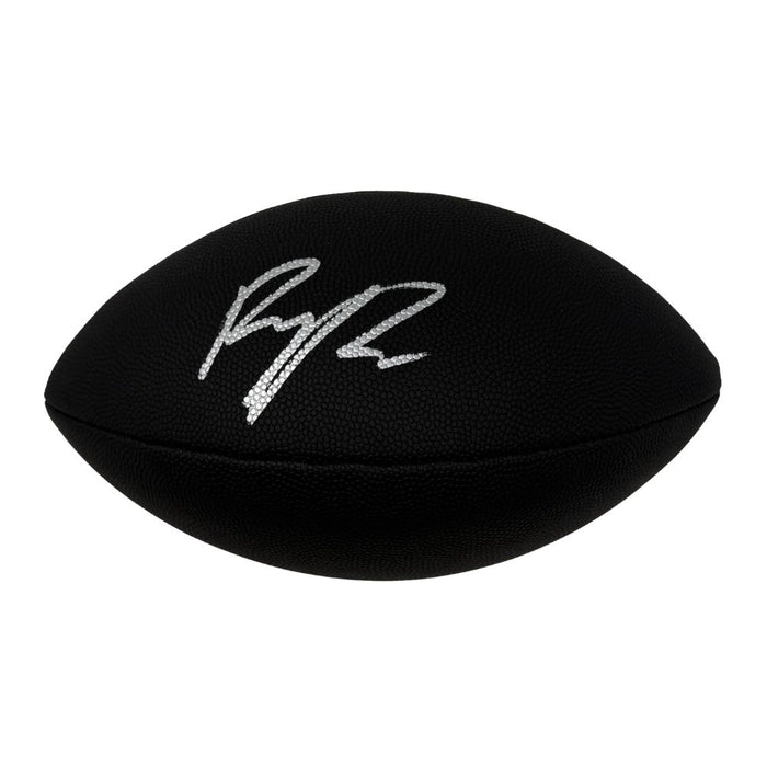 Ray Davis Signed Buffalo Bills Black Logo Football