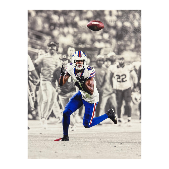 Ja'Marcus Ingram Unsigned Pick 6 Spotlight 8x10 Photo