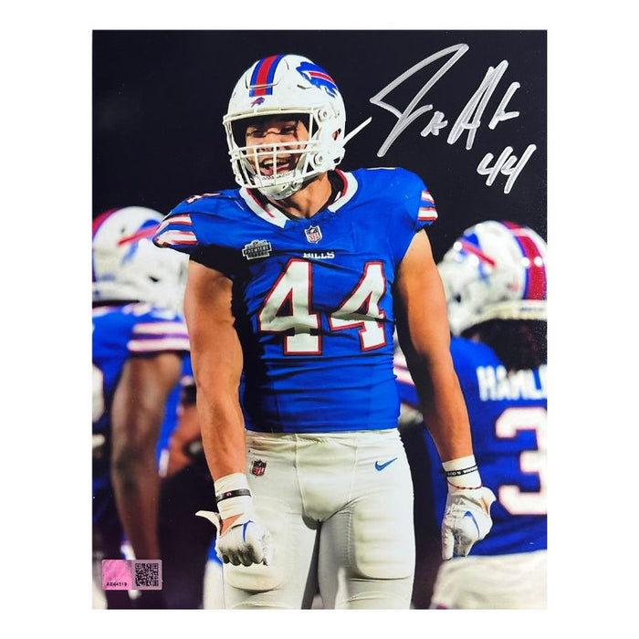 Joe Andreessen Signed Close up in Blue 8x10 Photo