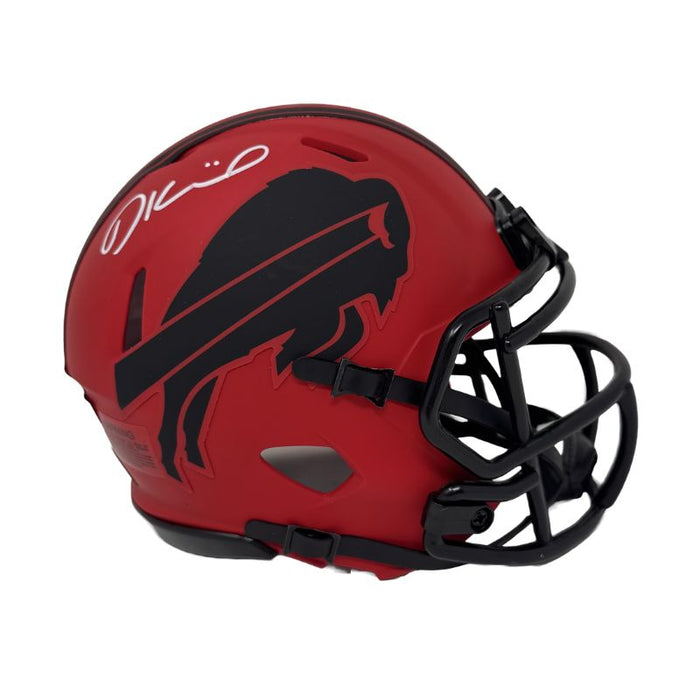 Dalton Kincaid Signed Buffalo Bills RAVE Speed Mini Helmet