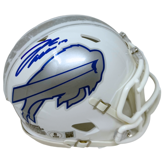 Josh Allen Signed Buffalo Bills Rivalries Speed Mini Helmet