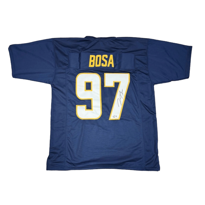 Joey Bosa Signed Pro-Style Navy College Football Jersey