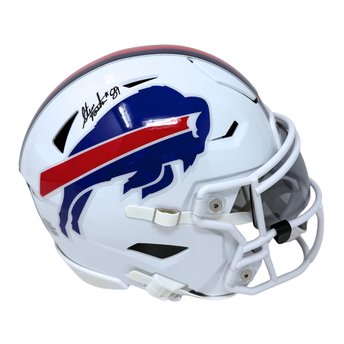 Steve Tasker Signed Buffalo Bills 2021 Speed MIDI Helmet