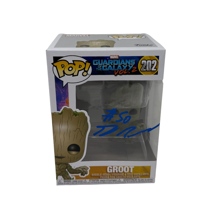 Greg Rousseau Signed Groot Funko Pop