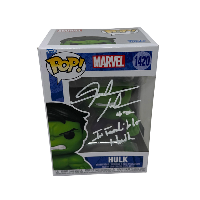 Fred Jackson Signed Funko Pop with Infredible Hulk