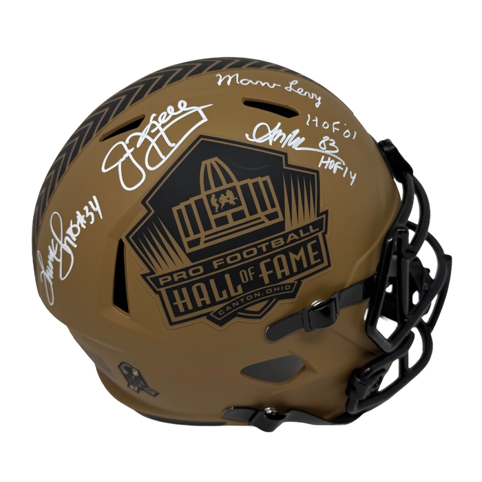 K-Gun Offense Signed Full Size 2023 Salute to Service Hall of Fame Speed Replica Helmet