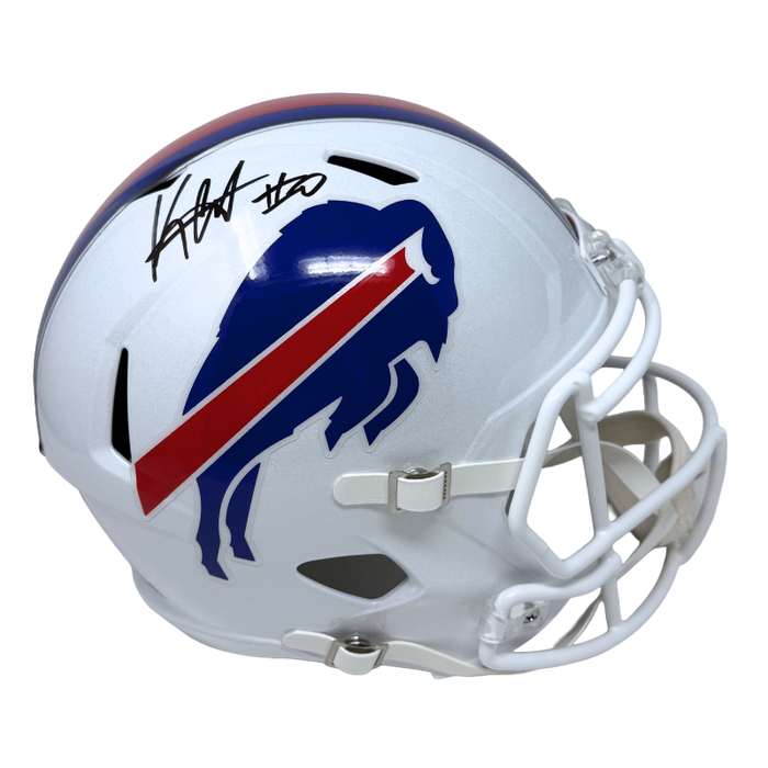 Keon Coleman Signed Buffalo Bills Full Size 2021 Speed Replica Helmet