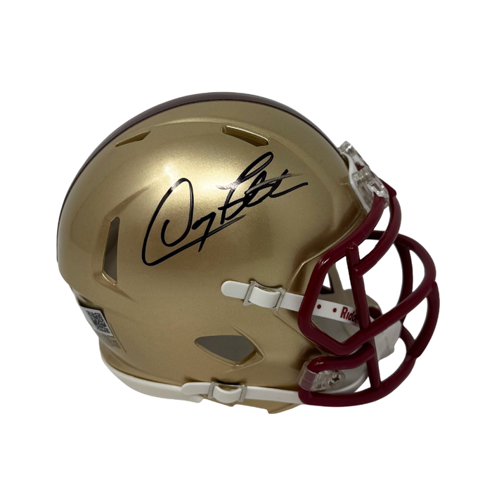 Doug Flutie Signed Boston College Speed Mini Helmet