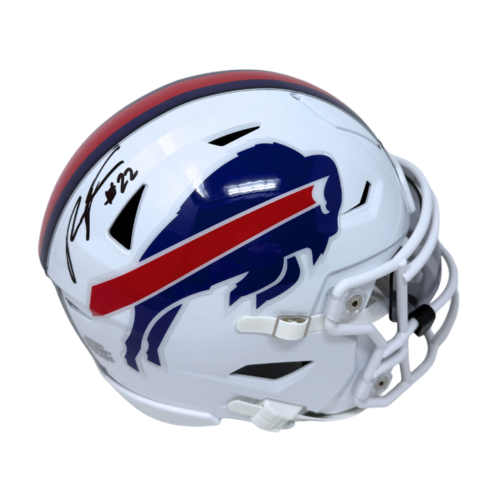 Ray Davis Signed Buffalo Bills 2021 Speed MIDI Helmet
