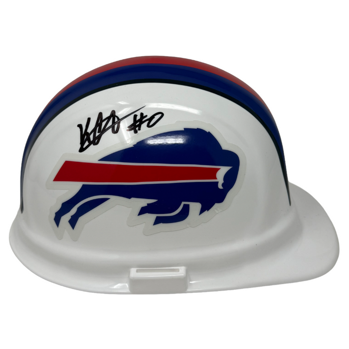 Keon Coleman Signed Buffalo Bills Hard Hat