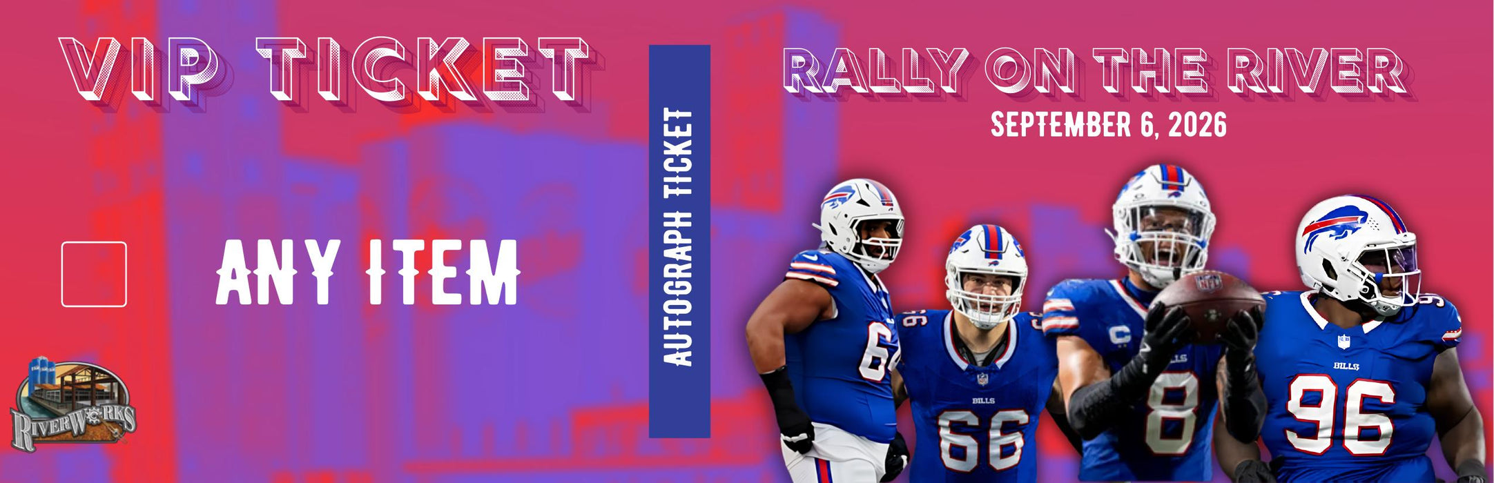 VIP AUTOGRAPH TICKET: Get Any Item of Yours Signed in Person by Terrel Bernard, Connor McGovern, Deone Walker and O'Cyrus Torrence